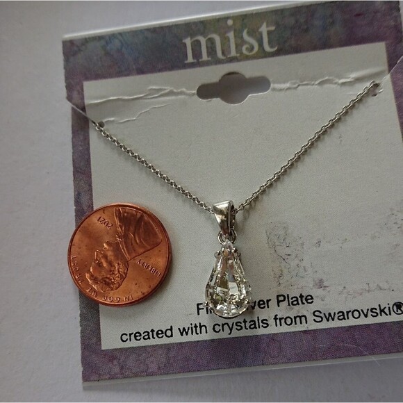 Mist necklace - Created with crystals from Swarovski - Picture 2 of 4